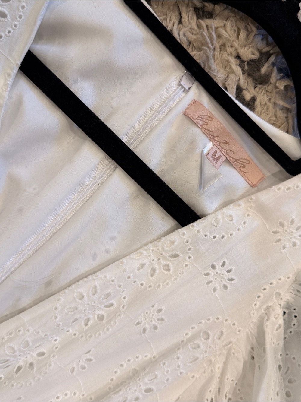 Hutch White Eyelet Jumpsuit